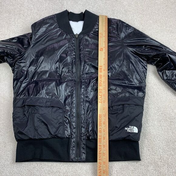 The North Face Women's Reversible Terra Metro Bomber Jacket Faux Fur Size Small - Picture 14 of 16